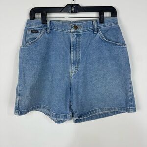 Wrangler High Rise Jean Shorts Jorts Y2K Vintage Retro